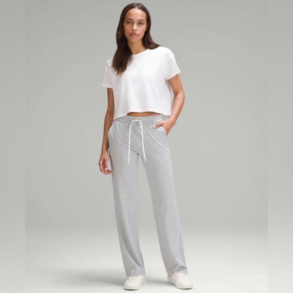 lululemon athletica Light Gray Track Pants - Picture 2 of 5